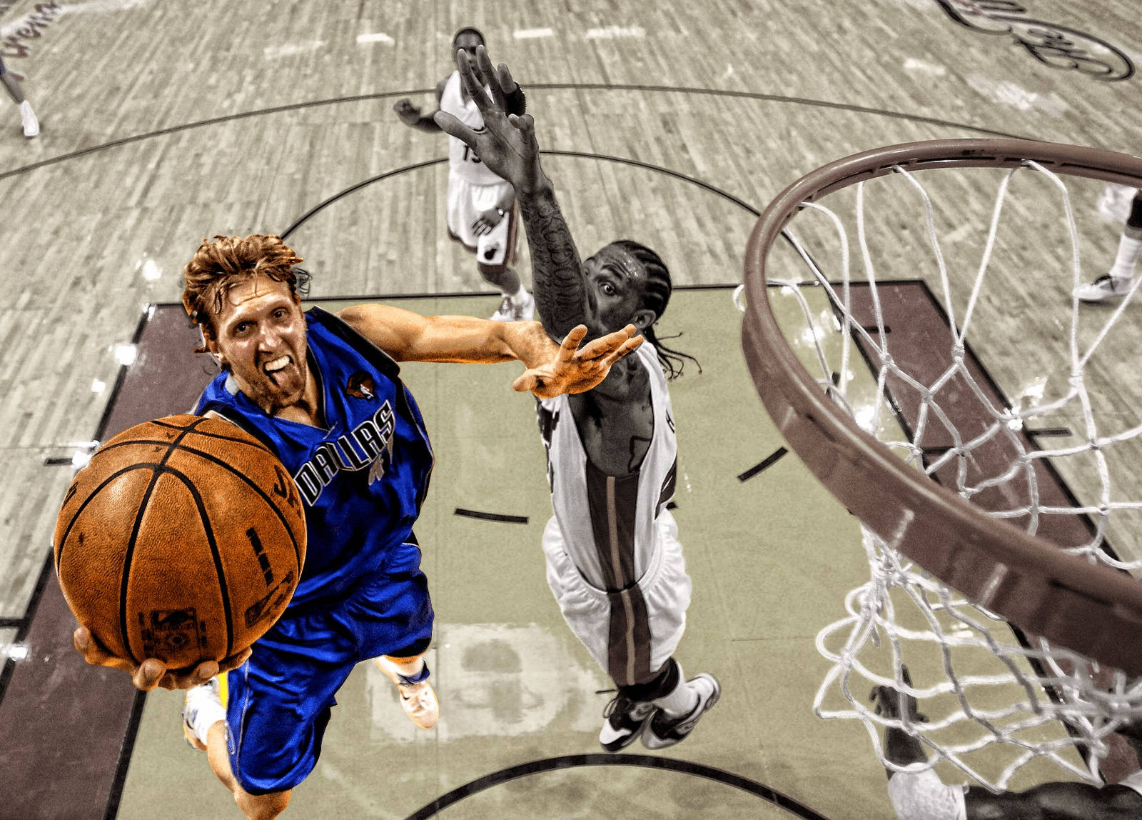 Dirk Nowitzki Lay Up Wallpaper