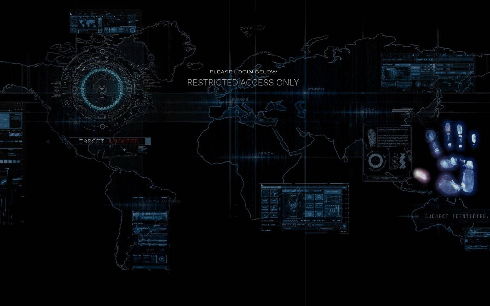 Discover The Possibilities Of Technology Through A Global Map Wallpaper