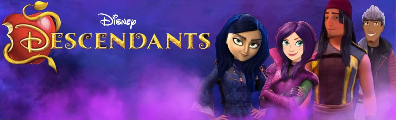 Disney Descendants Animated Version Wallpaper