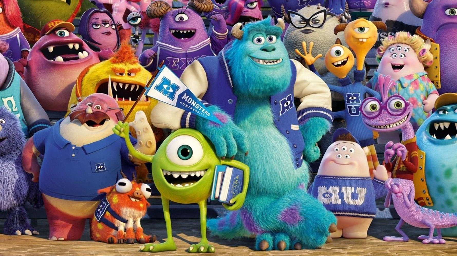 Disney Monsters University Laptop Wallpaper