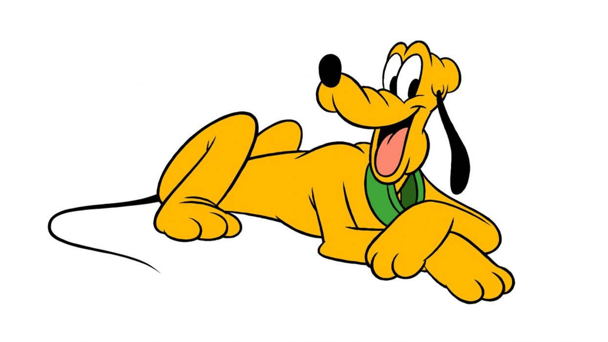 Disney Pluto Chilling Wallpaper