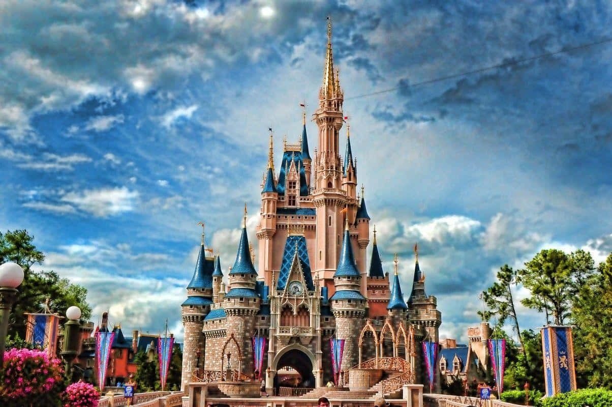 Disney World Aesthetic Sky Desktop Wallpaper