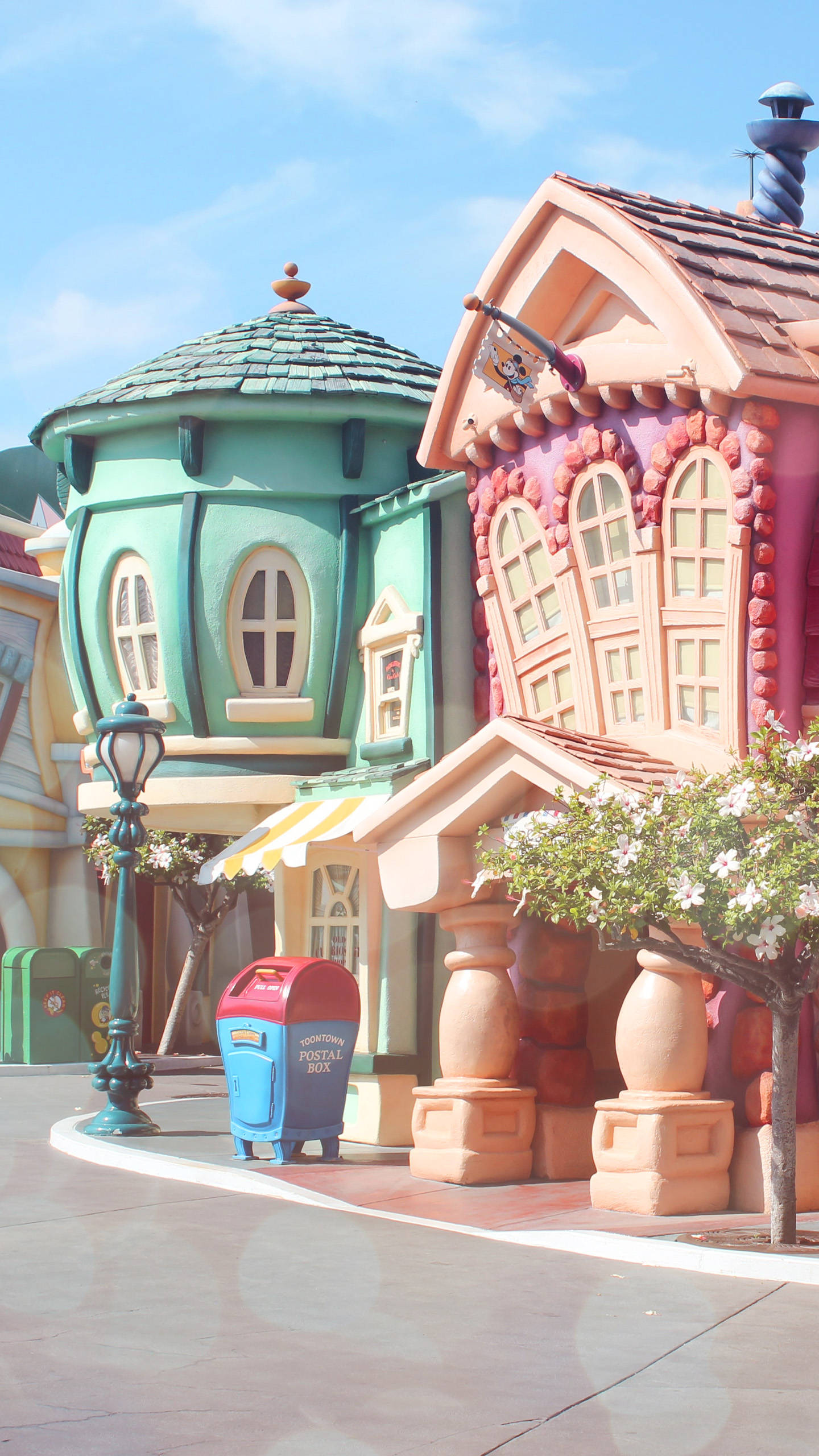 Disneyland Toontown Houses Wallpaper