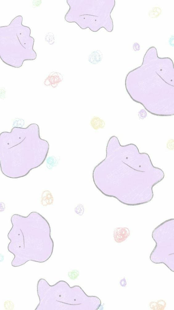 Ditto Cute Design Wallpaper