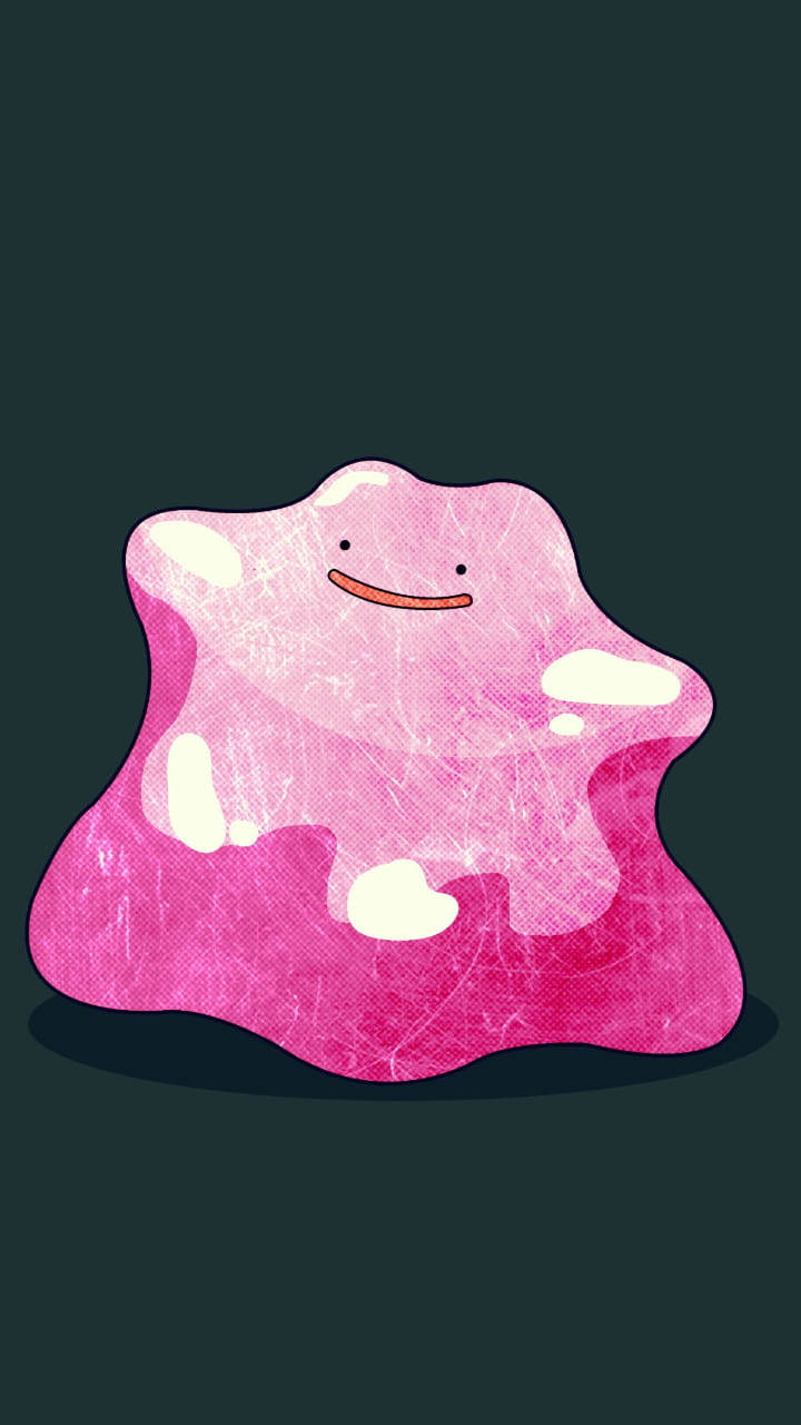 Ditto Jelly Figure Wallpaper