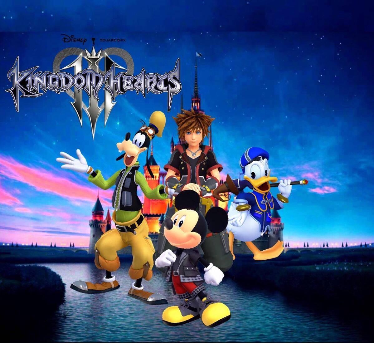 Dive Into The Mysteries Of Kingdom Hearts 3 Wallpaper