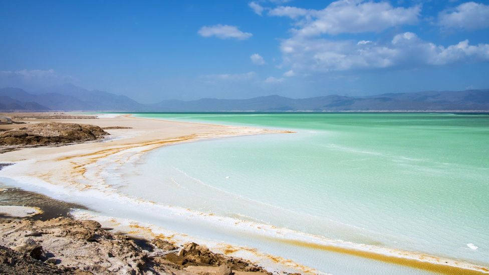 Djibouti Lac 'assal Stunning View Wallpaper