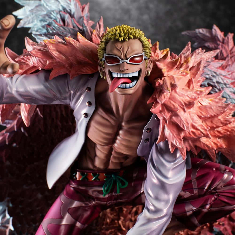 Doflamingo One Piece Figure Wallpaper