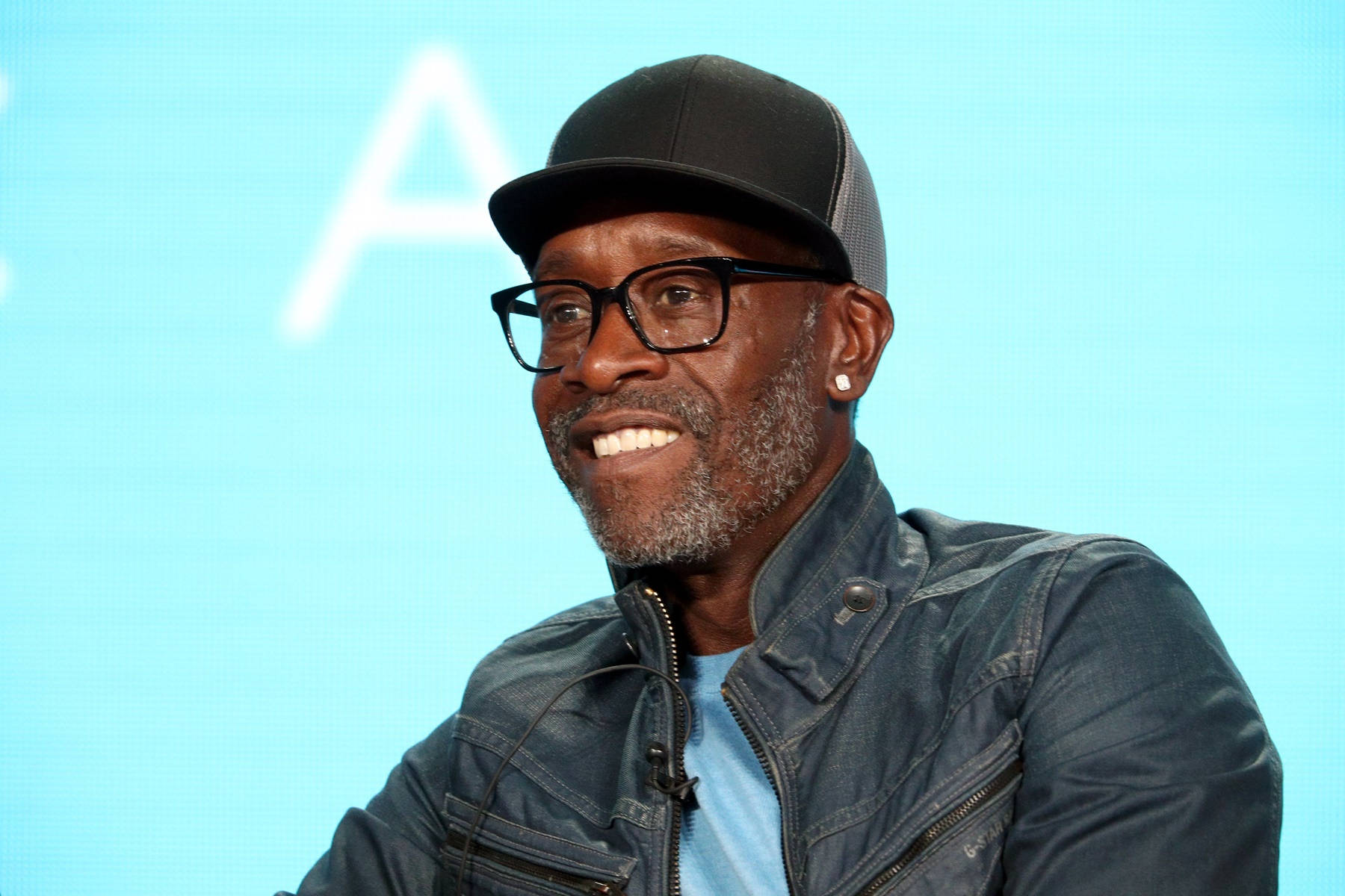 Don Cheadle Wearing Cap Wallpaper