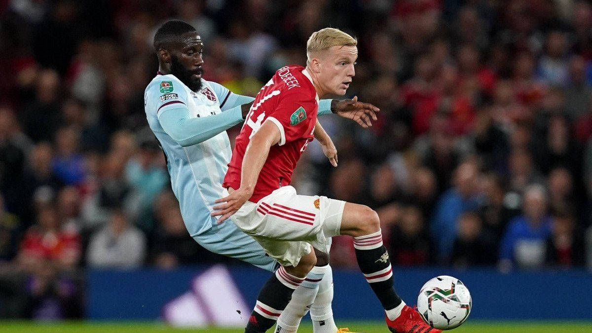 Donny Van De Beek Vs West Ham United Wallpaper