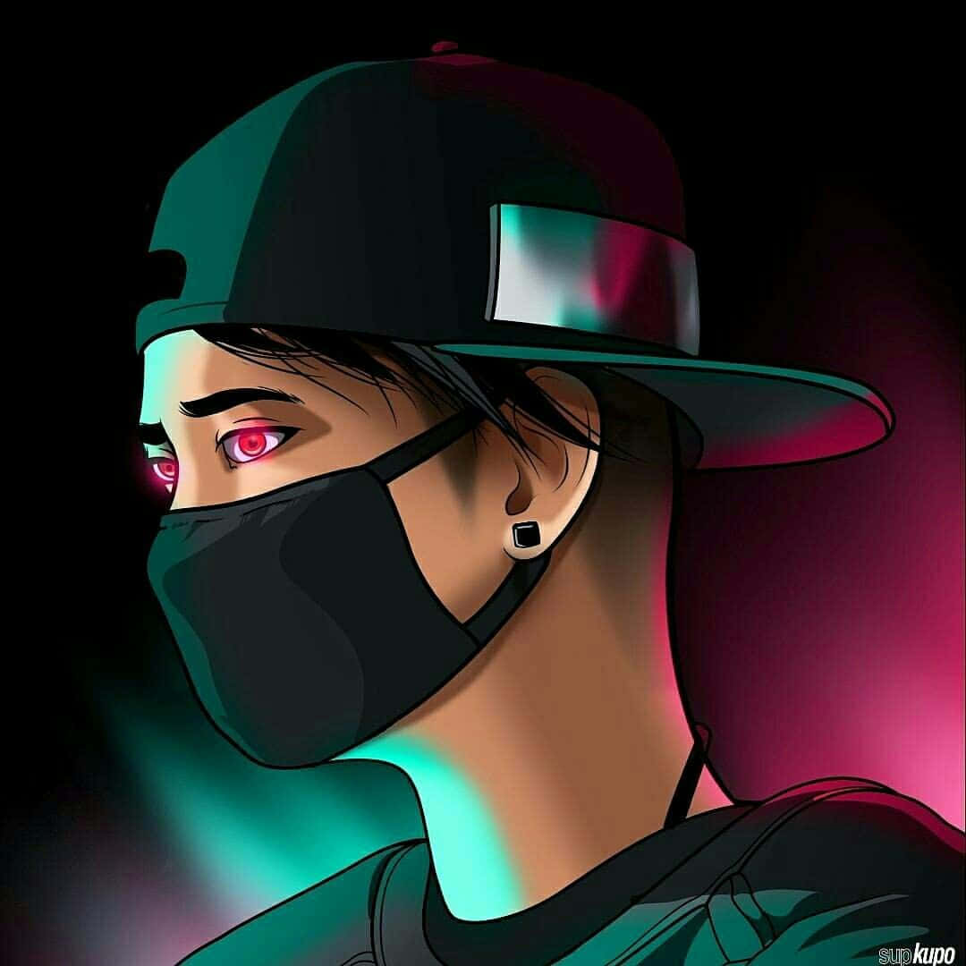 Dope Boy With Mask Wallpaper