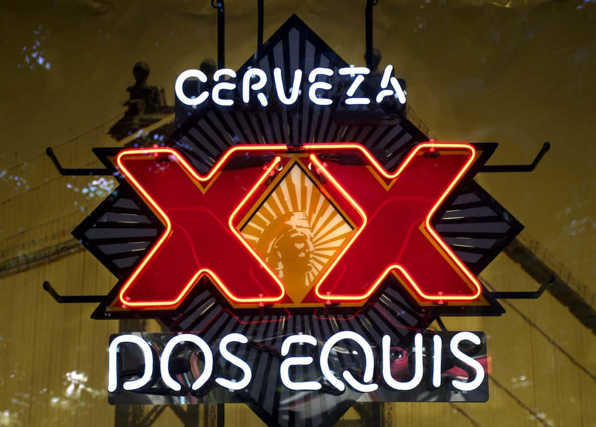 Dos Equis Neon Sign Wallpaper