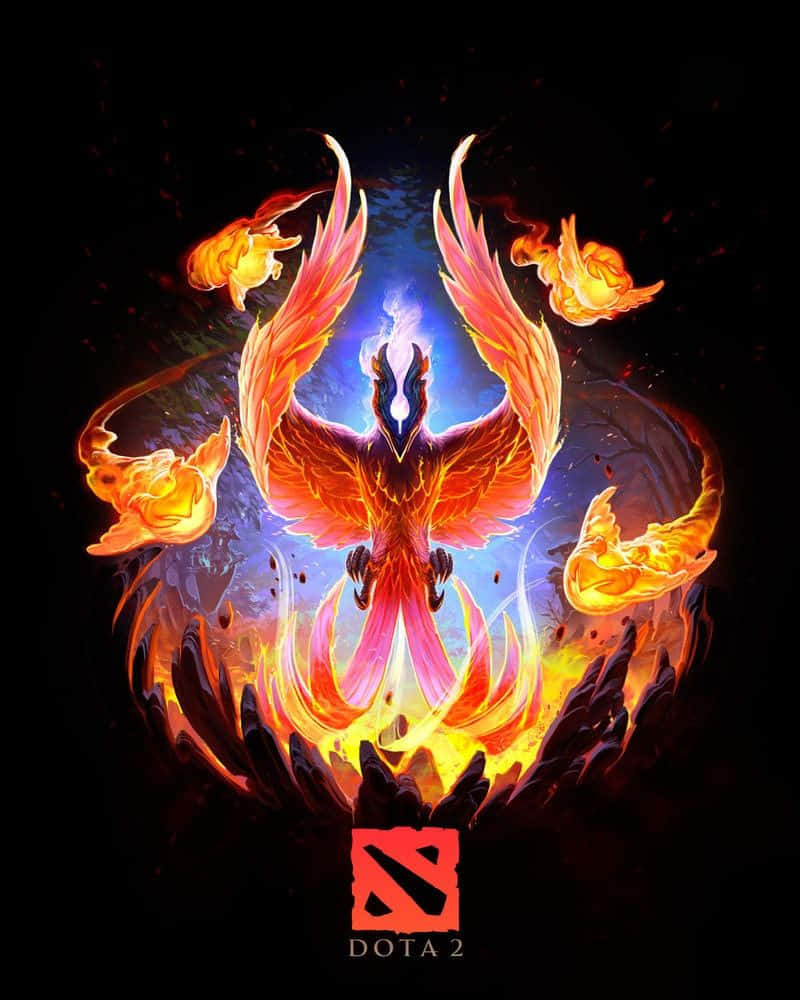 Dota 2 Phone Phoenix Wallpaper