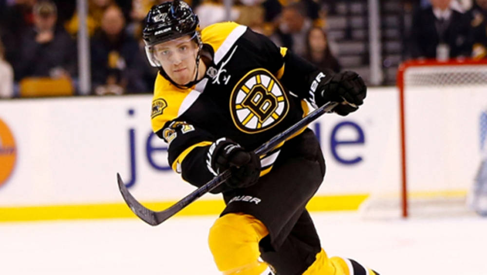 Dougie Hamilton Boston Bruins Vs. New York Rangers Wallpaper