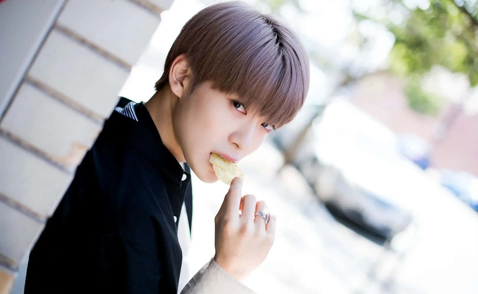 Downtown Los Angeles Photoshoot With Nct Jaehyun Wallpaper