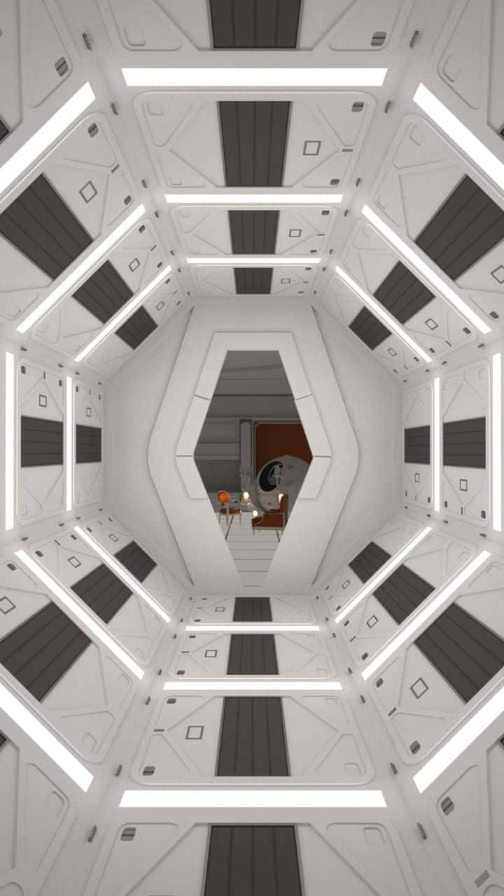 Dr. Dave Bowman’s Journey Deep Into The Far Reaches Of Space In 2001 A Space Odyssey Wallpaper