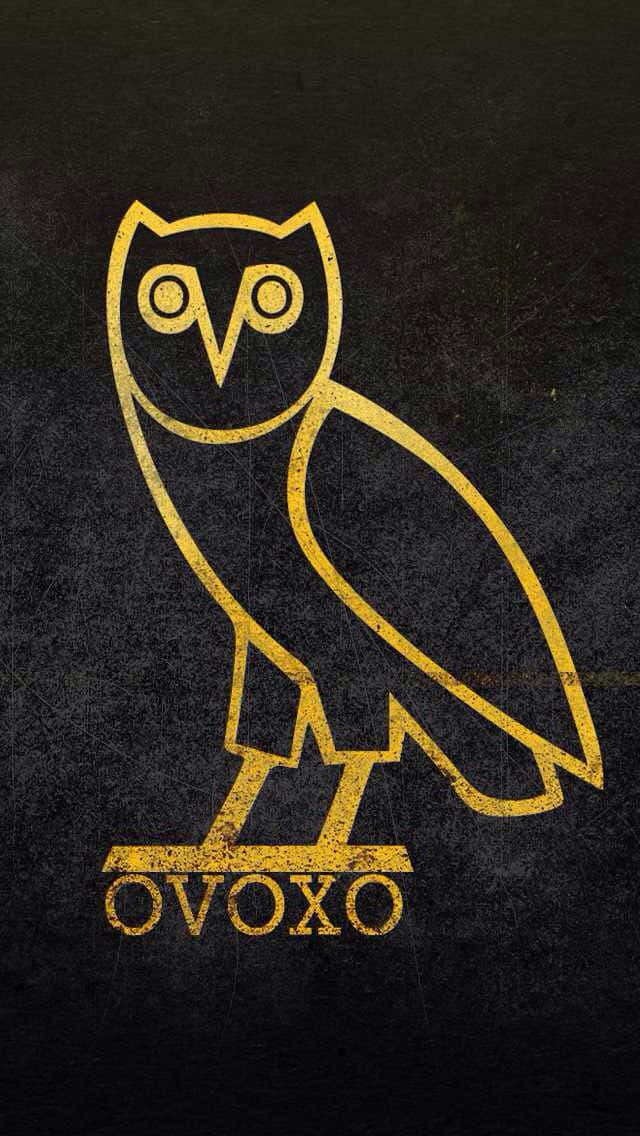 Drake Ovo Owl Logo Immerses Fans Into A Captivating World Of Music Wallpaper