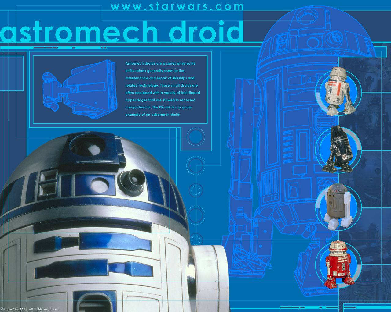 Droid Astromech Wallpaper