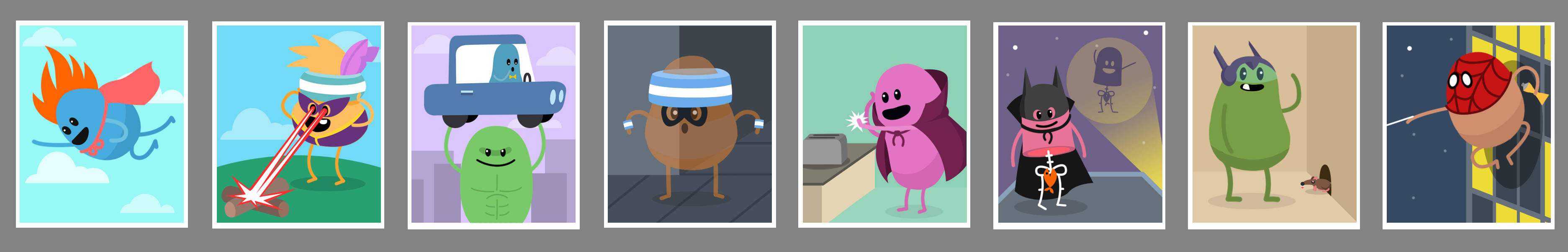 Dumb Ways To Die Sticker Game Wallpaper