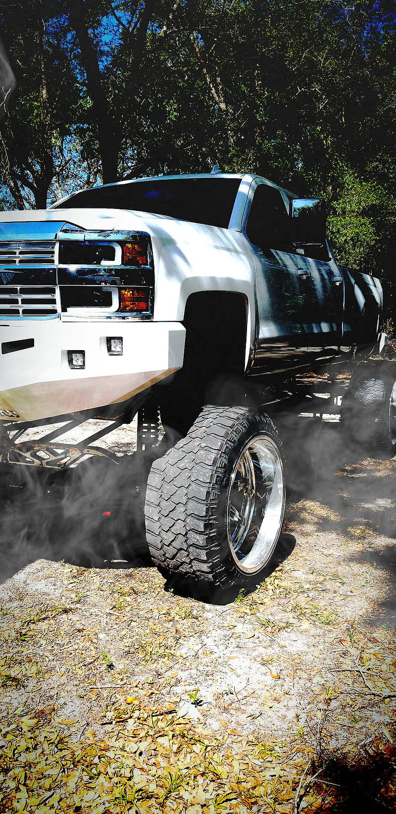 Duramax With High Suspension Wallpaper