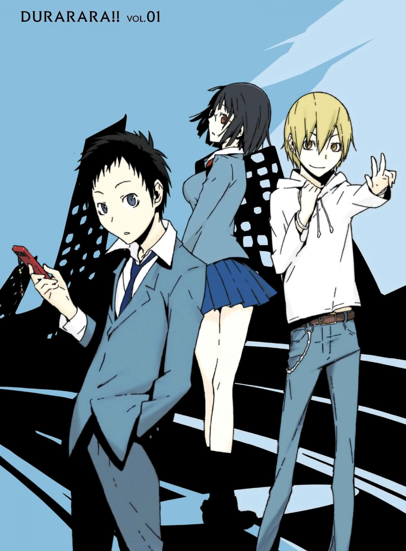 Durarara Main Characters In Ikebukuro City Wallpaper