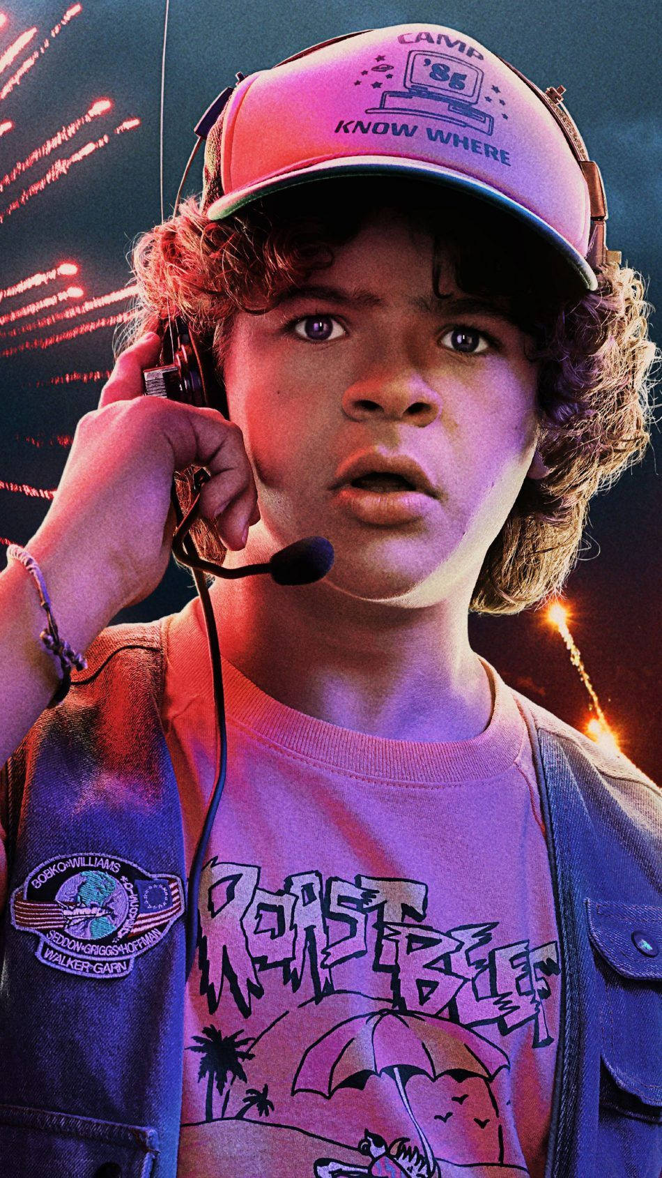 Dustin Stranger Things Season 3 Character Poster Wallpaper