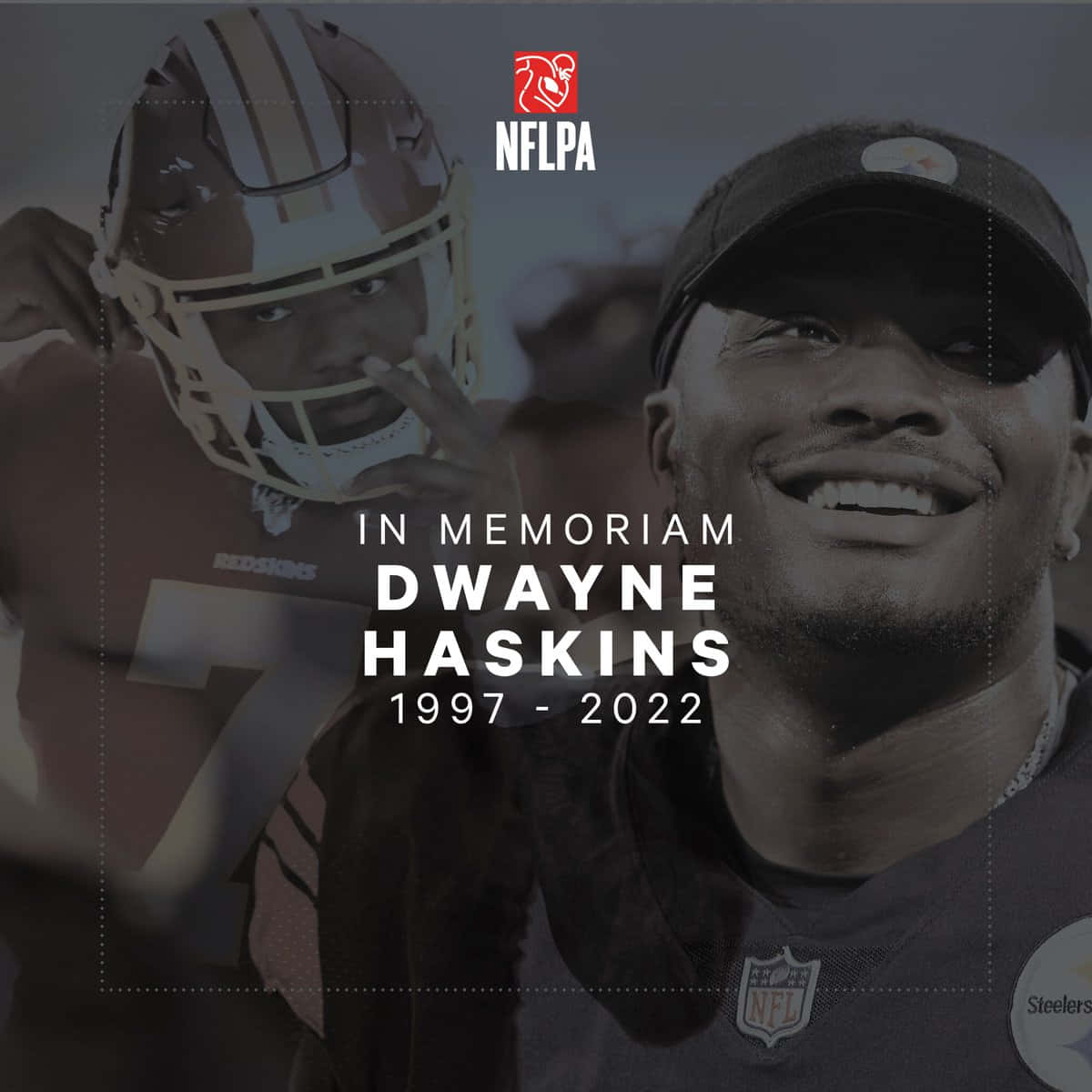 Dwayne Haskins Exhibiting A Commanding Performance As Quarterback Of The Washington Football Team Wallpaper