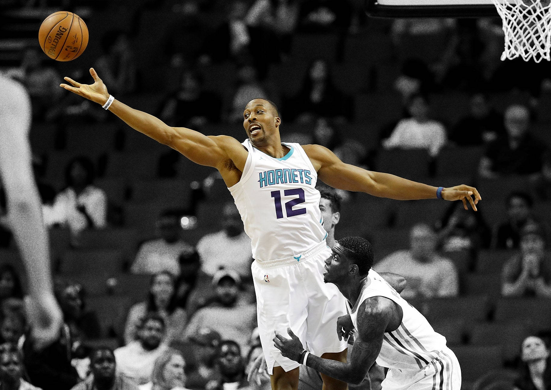 Dwight Howard Charlotte Hornets Nba Basketball Wallpaper