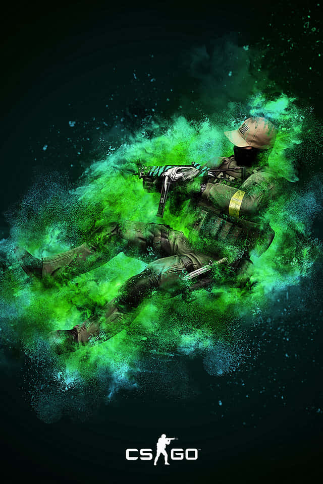 Dynamic Action Of Cs: Go Mobile Gaming Experience Wallpaper