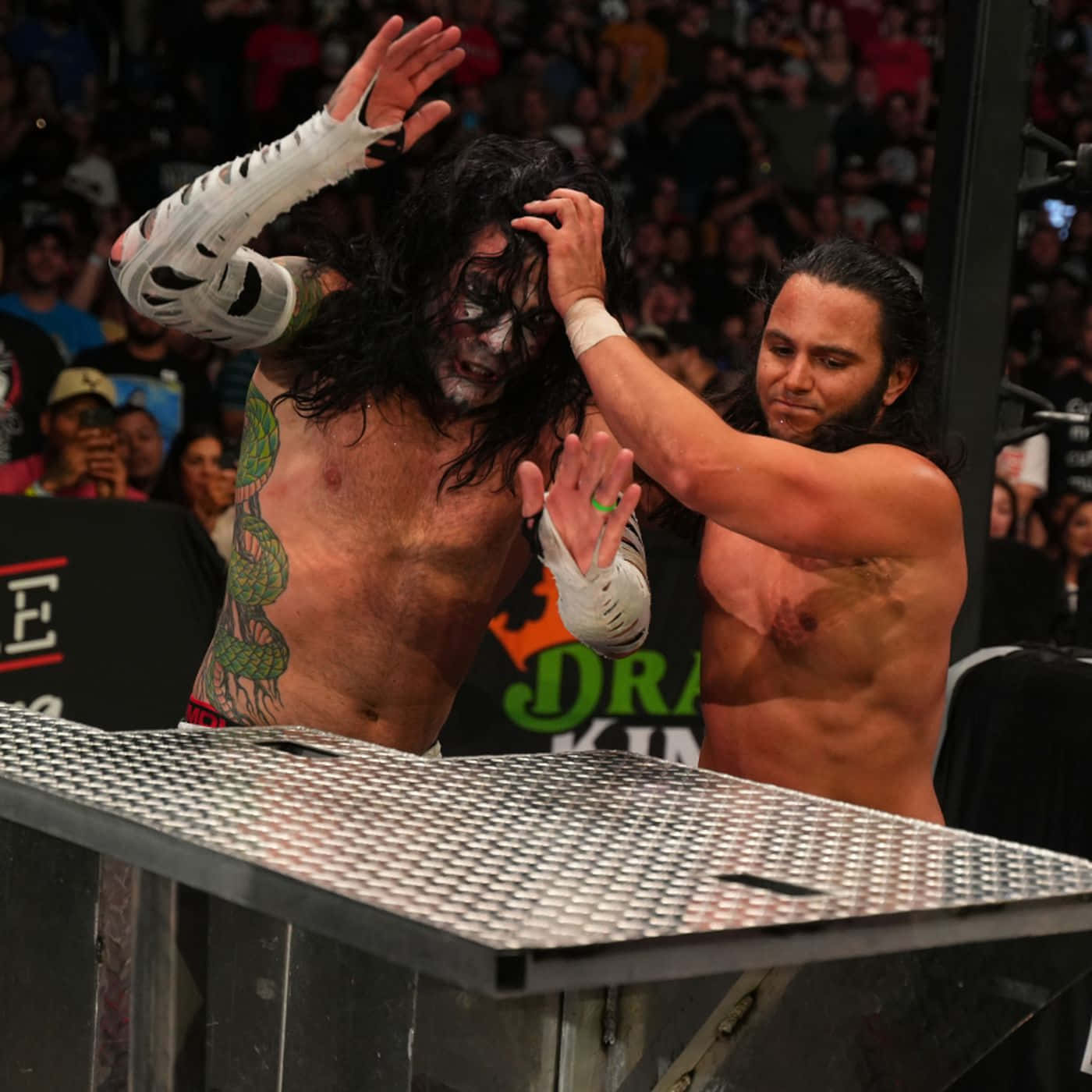 Dynamic Duo Matt Hardy And Jeff Hardy In Aew 2022 Wallpaper