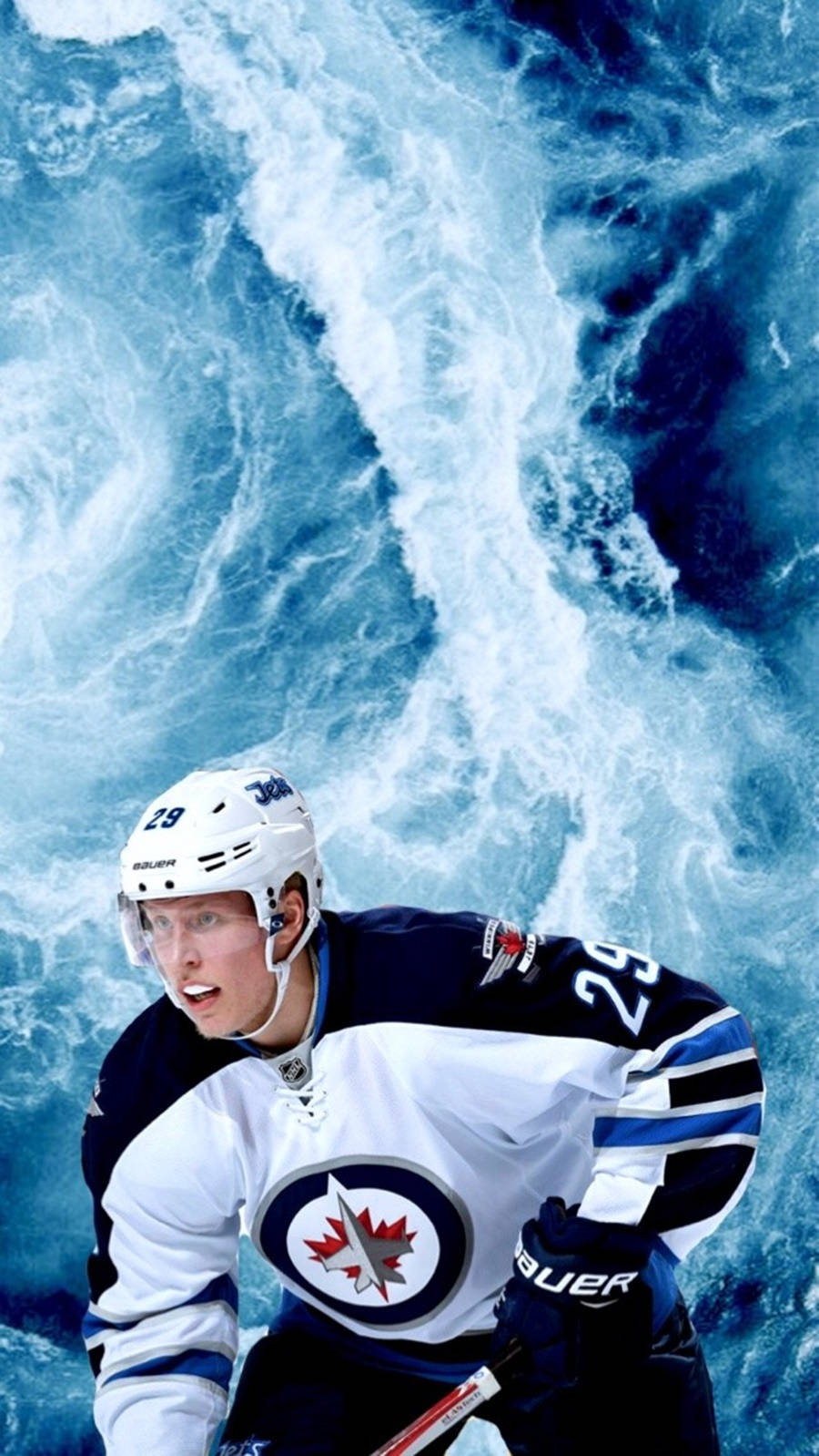 Dynamic Patrik Laine In Action Wallpaper