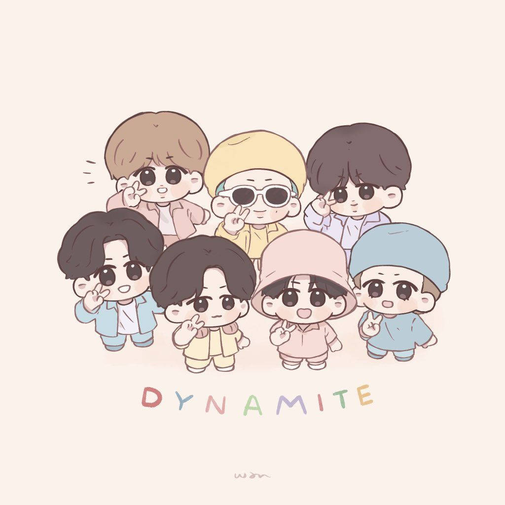 Dynamite Bts Chibi Wallpaper