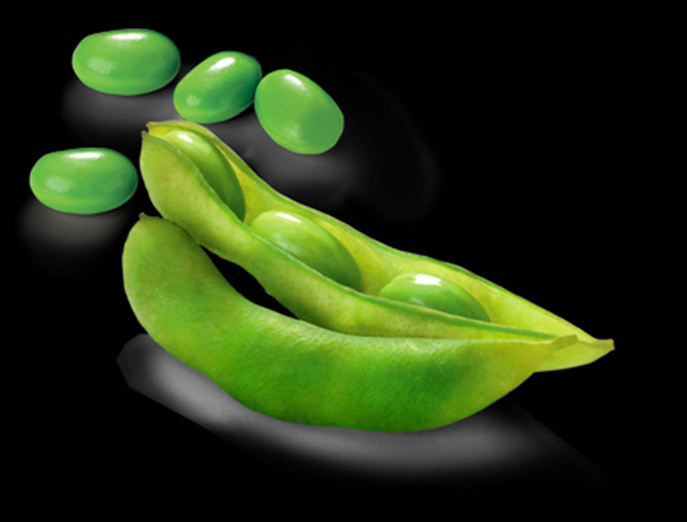 Edamame Beans In A Pod Wallpaper