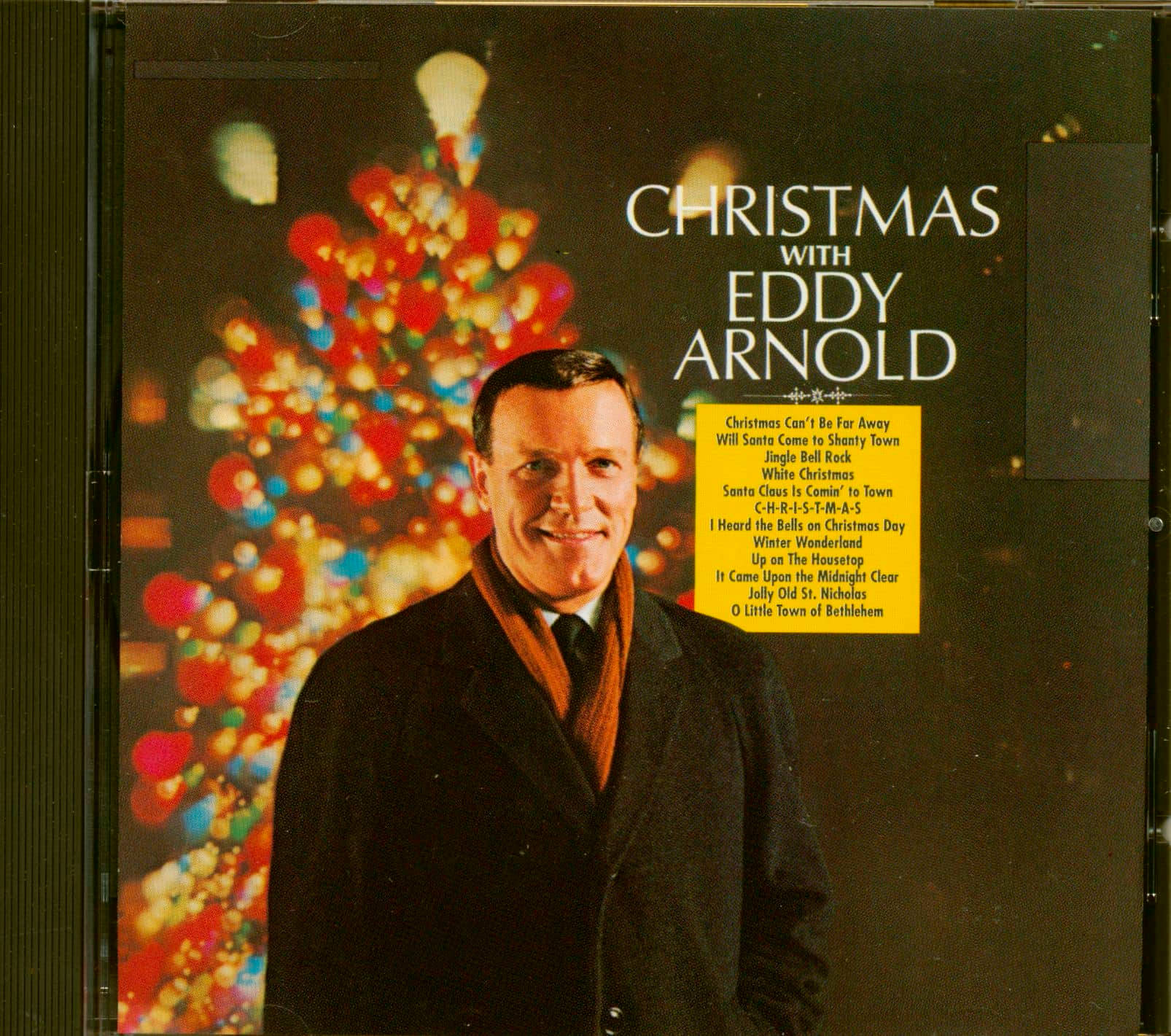 Eddy Arnold's Christmas Album Cover 1967 Wallpaper