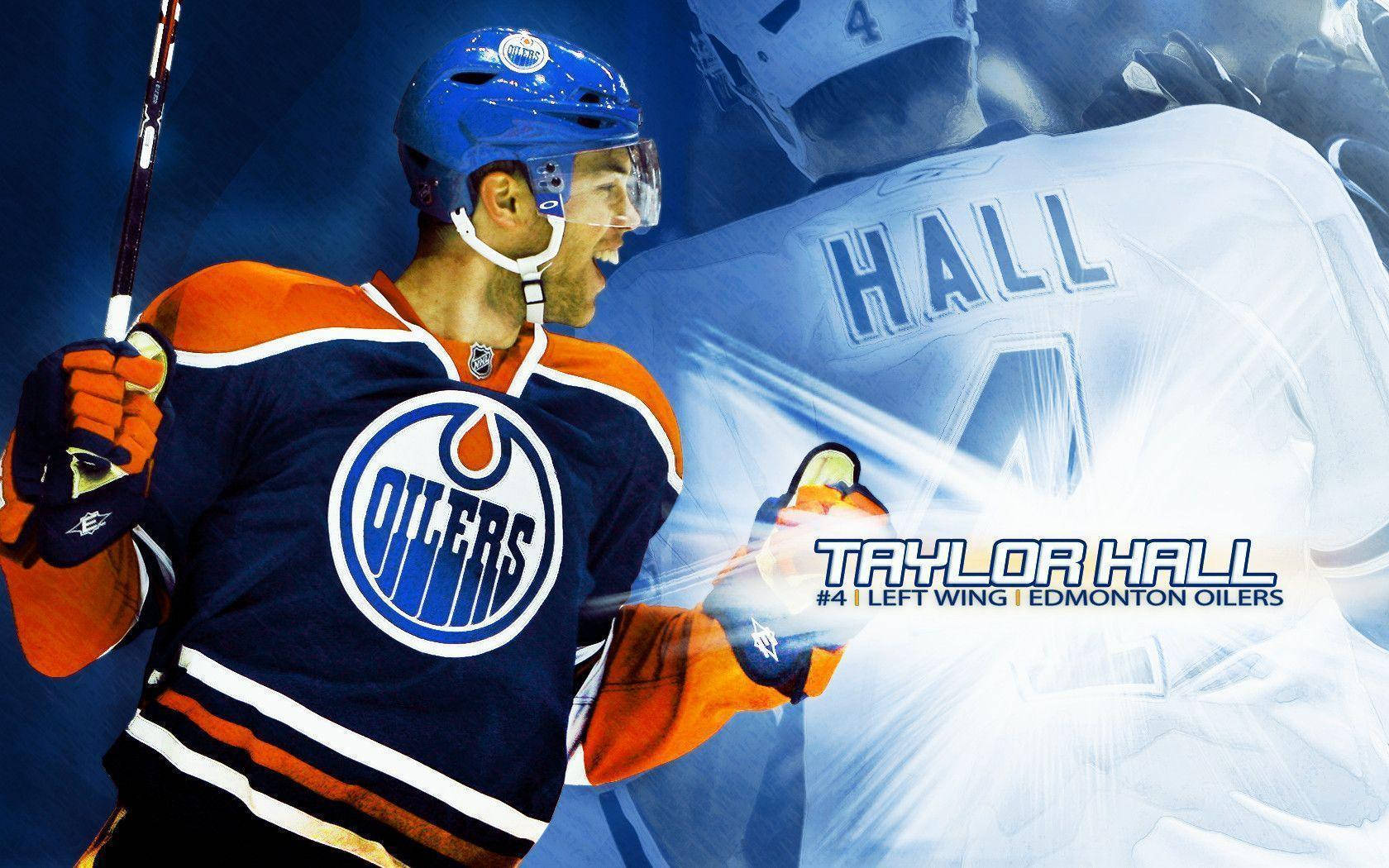 Edmonton Oilers 4 Hall Winger Wallpaper