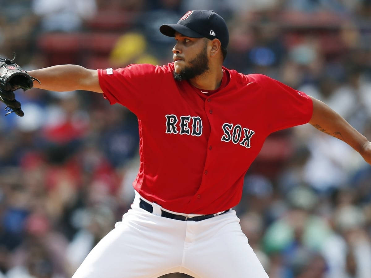 Eduardo Rodriguez Red Shirt Wallpaper