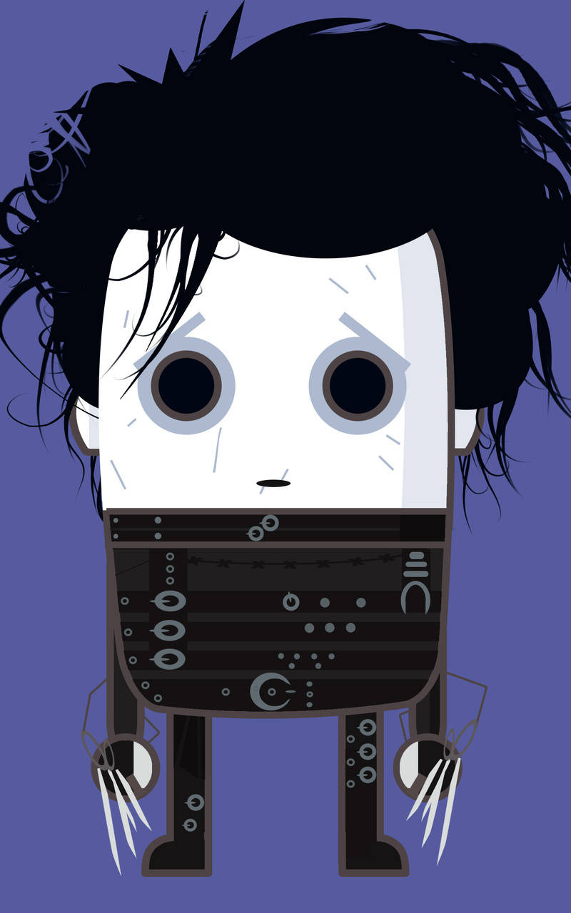 Edward Scissorhands Lego Version Wallpaper