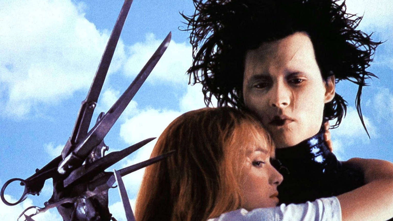 Edward Scissorhands With Kim Wallpaper