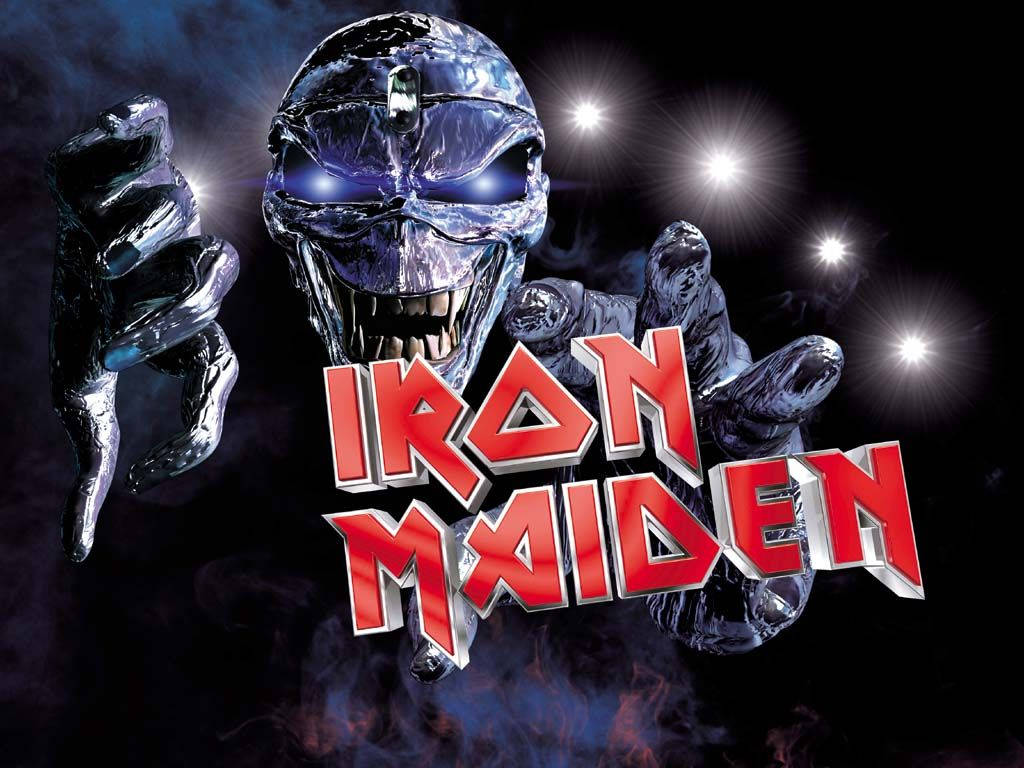 Eerie Grinning Eddie From Iron Maiden Wallpaper