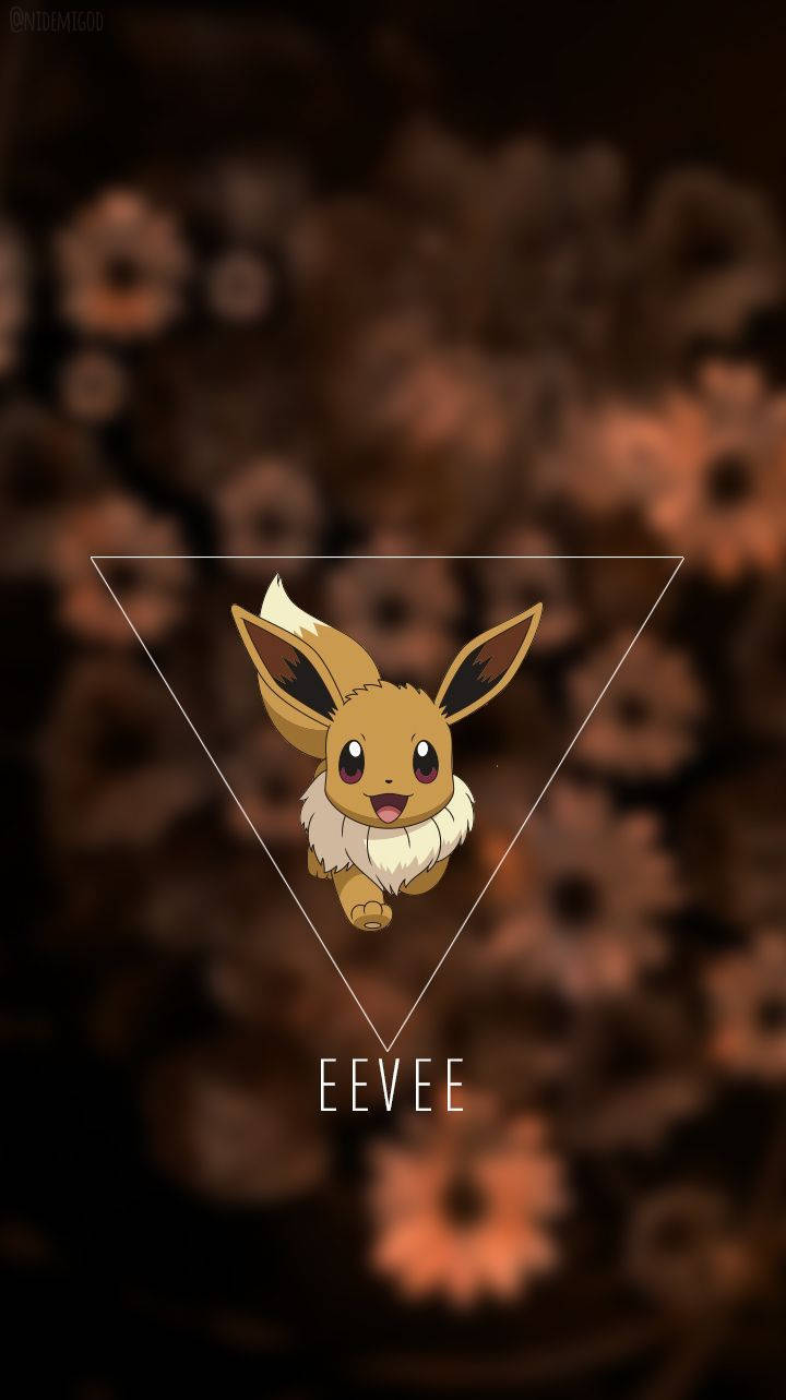 Eevee Sunflowers Iphone Wallpaper