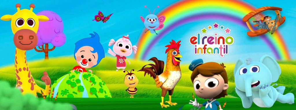 El Reino Infantil Rainbow Poster Wallpaper