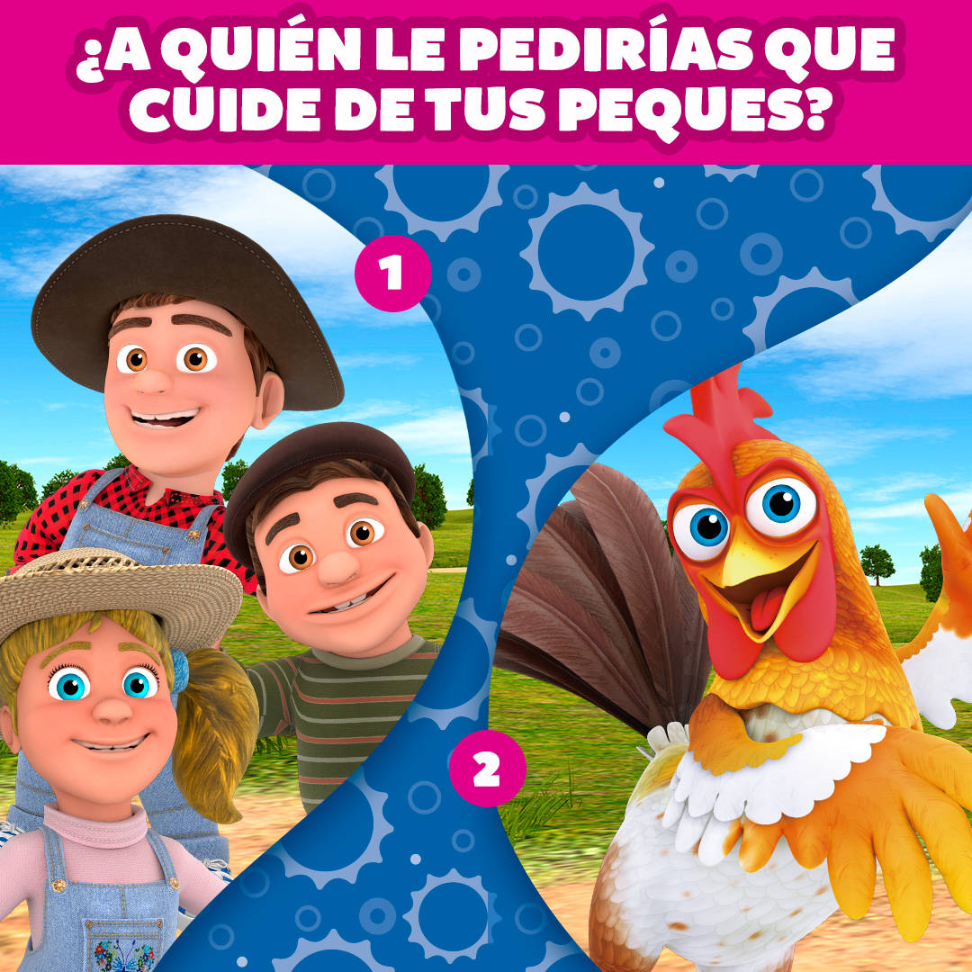 El Reino Infantil Rooster Bartolito Wallpaper