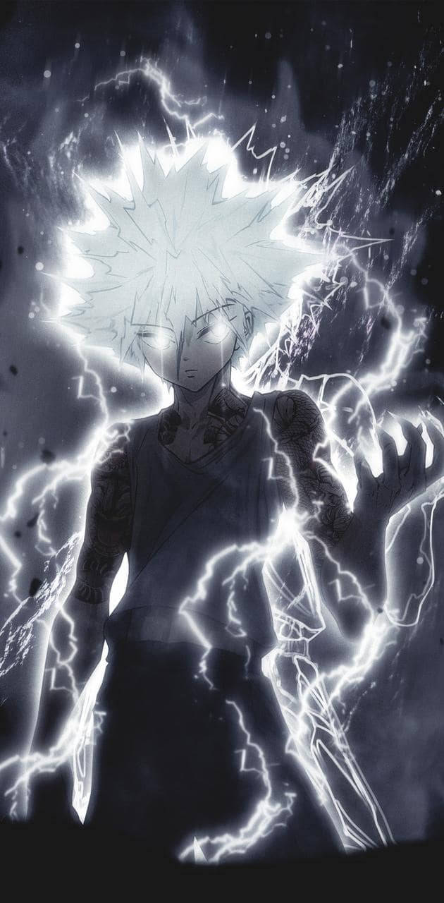 Electric Killua Iphone Wallpaper