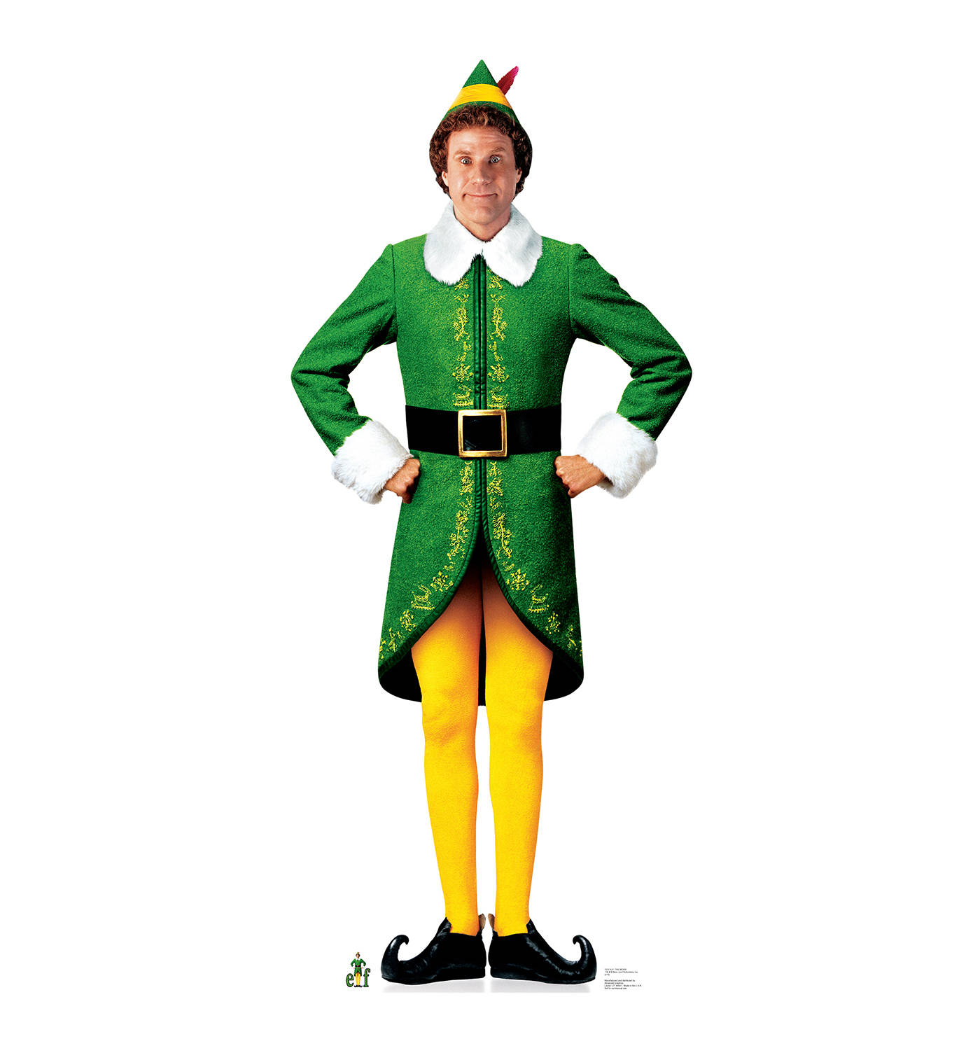 Elf Movie Buddy Green And Yellow Elf Wallpaper