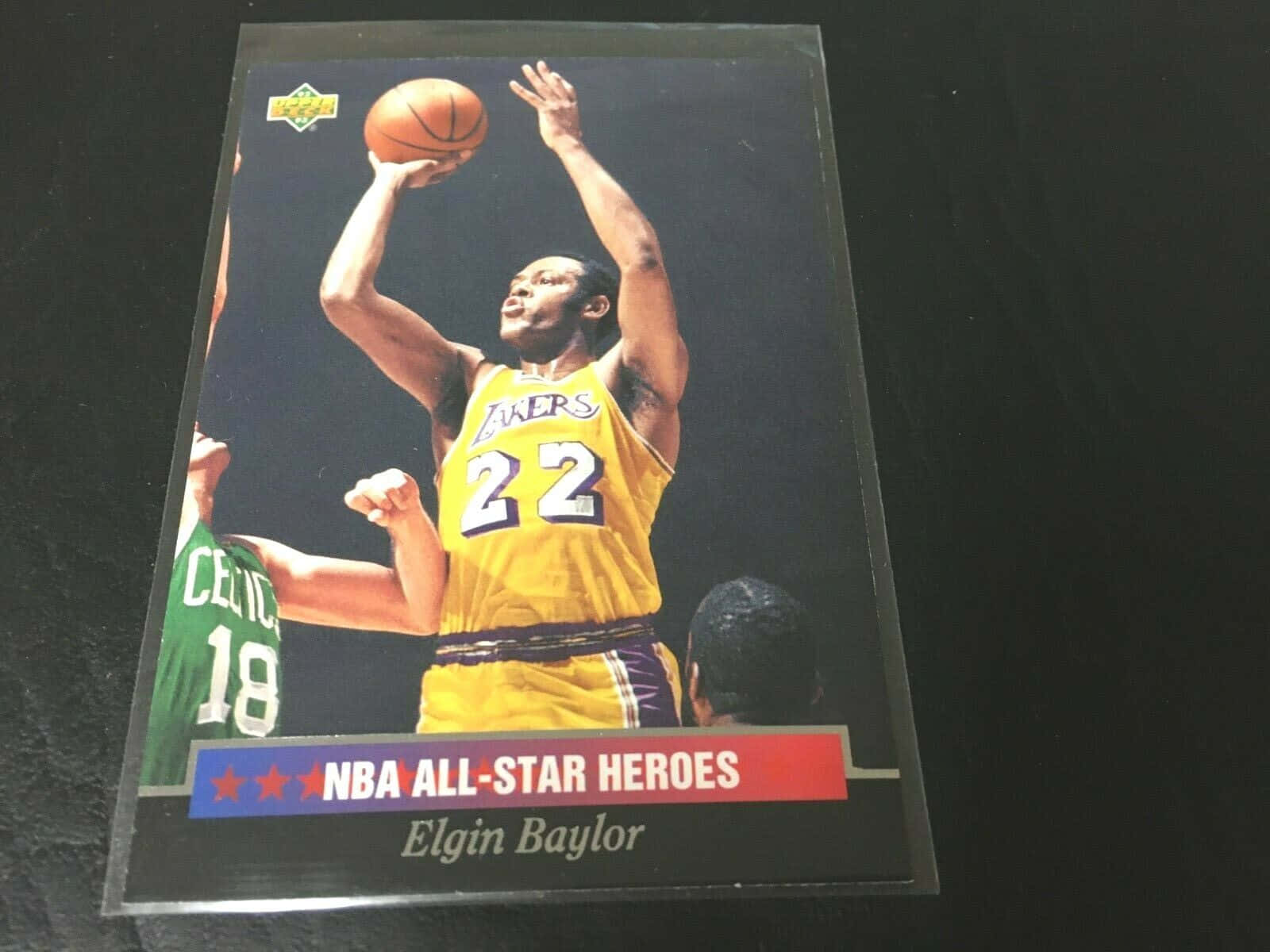 Elgin Baylor Three Point Shot Wallpaper