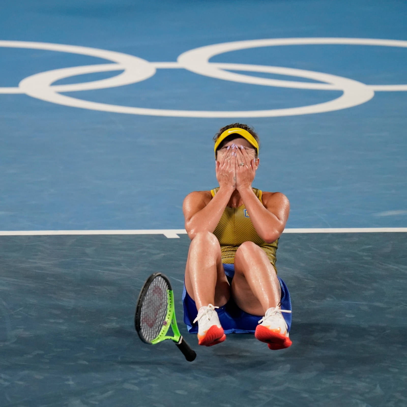 Elina Svitolina After Winning Olympic Medals Wallpaper