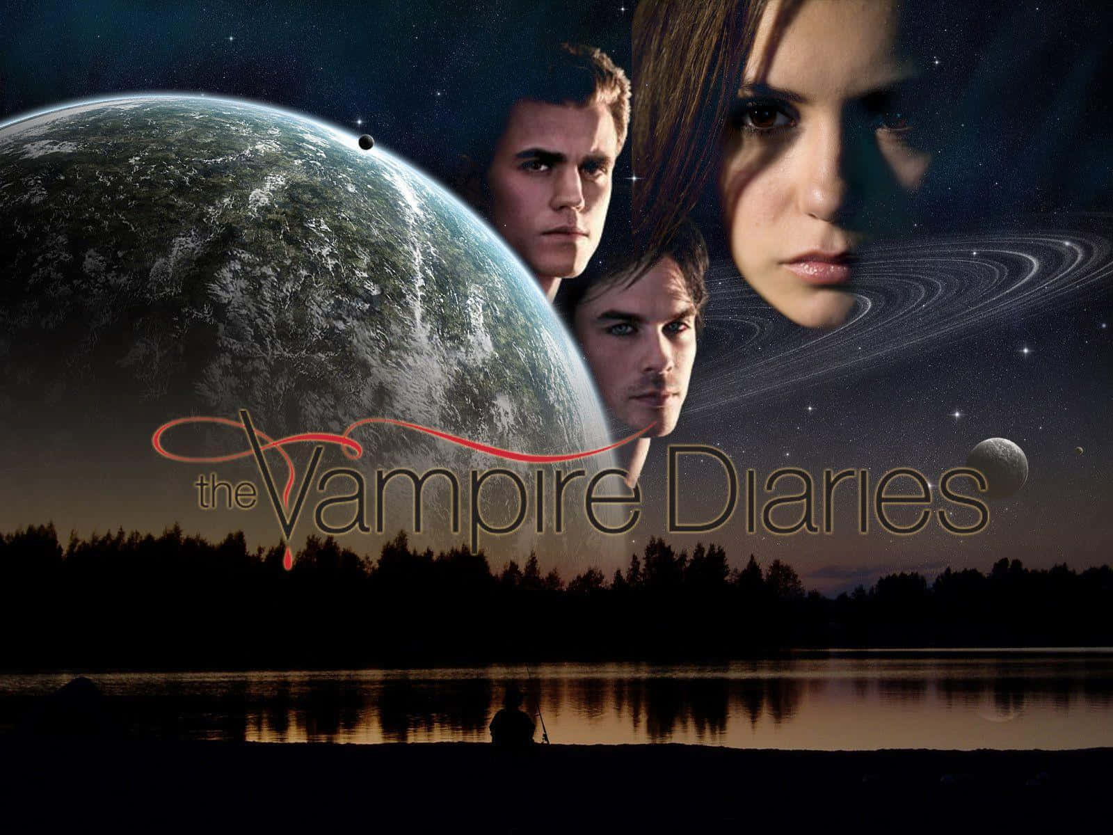 Embrace A New Adventure With The Vampire Diaries Wallpaper