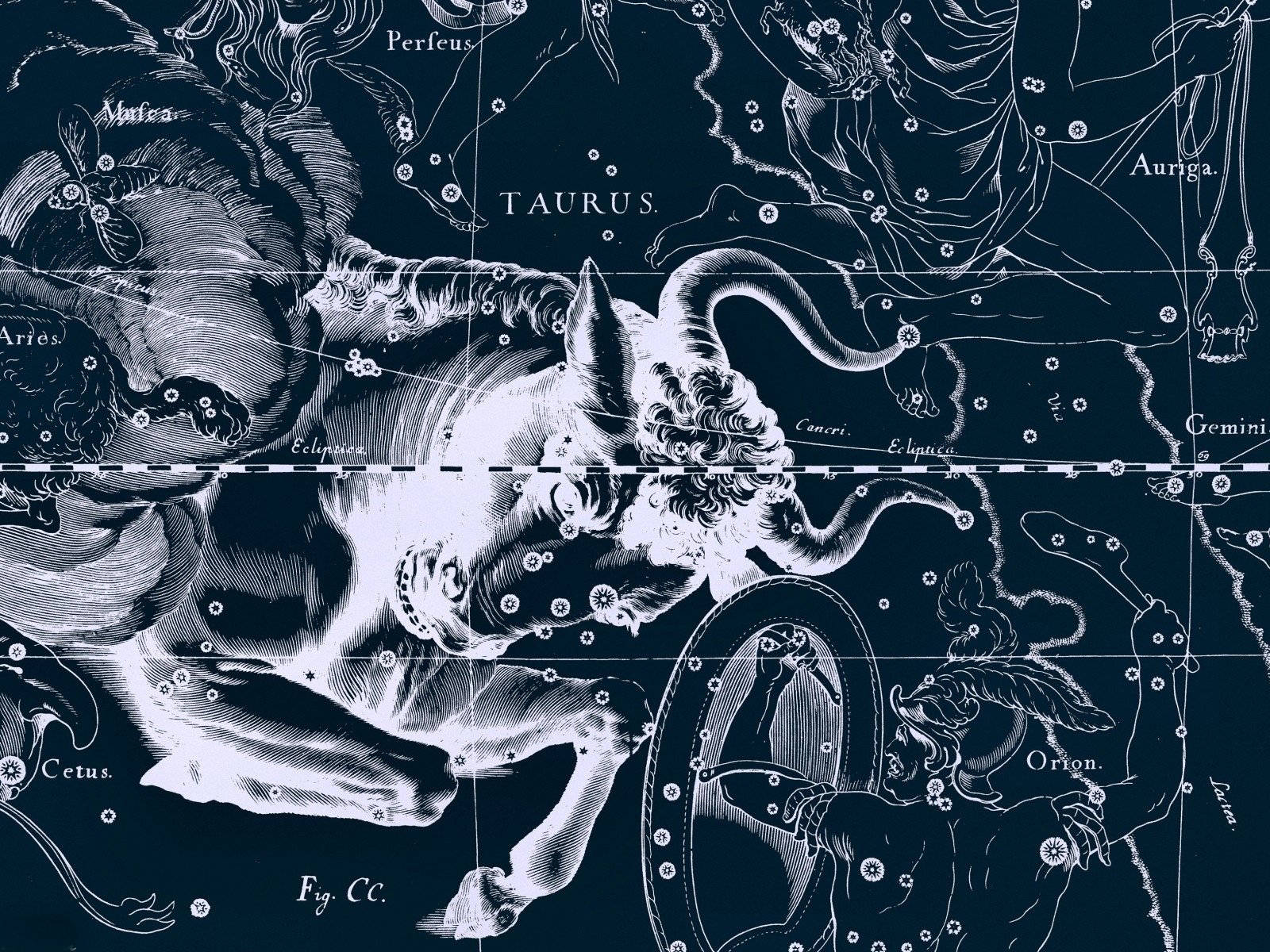 Embrace The Taurus Energy With This Stunning Aesthetic Imagery. Wallpaper