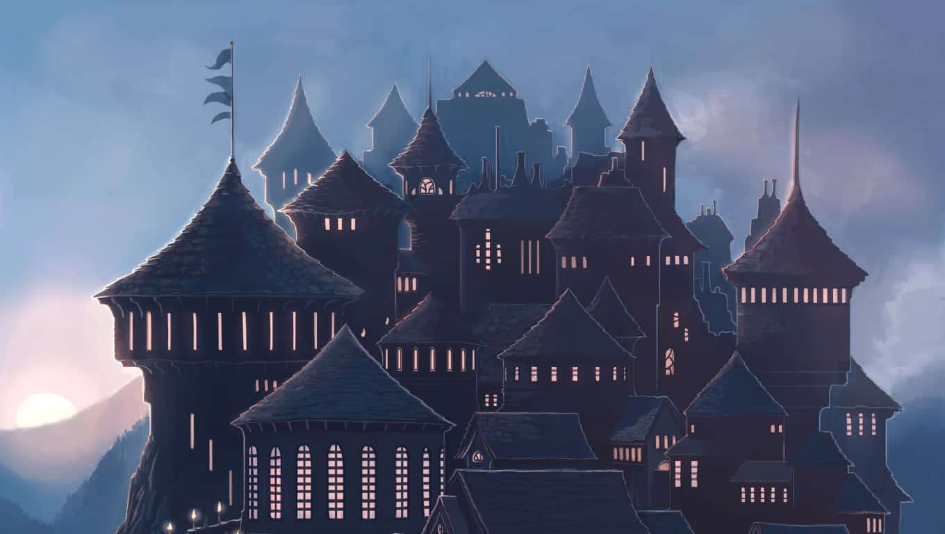 Embrace Your Inner Wizard With Hogwarts Desktop Wallpaper