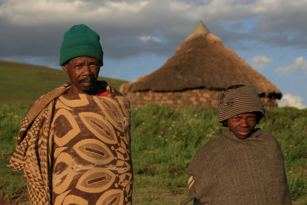 Embracing Heritage With Lesotho Traditional Attire Wallpaper